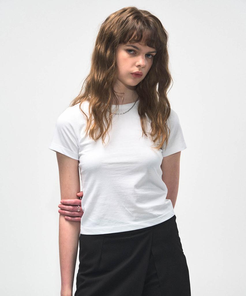 NEALIZE Basic Cotton T-Shirt White