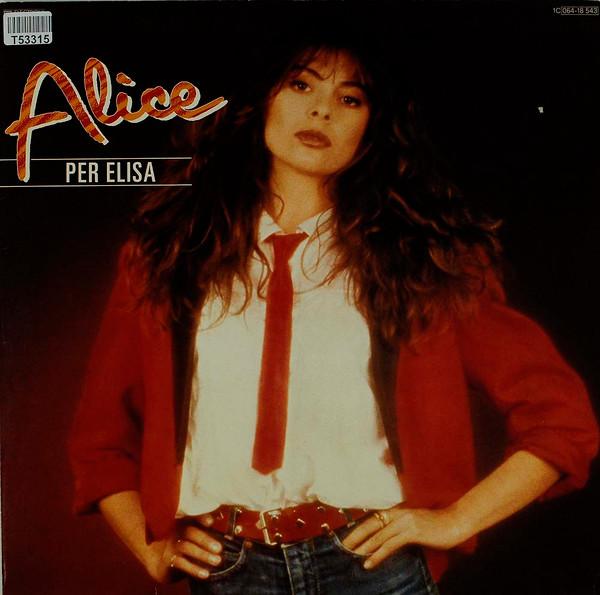 

LP Record ALICE - Per Elisa 1C06418543 EMI 1981 Germany Pop Used