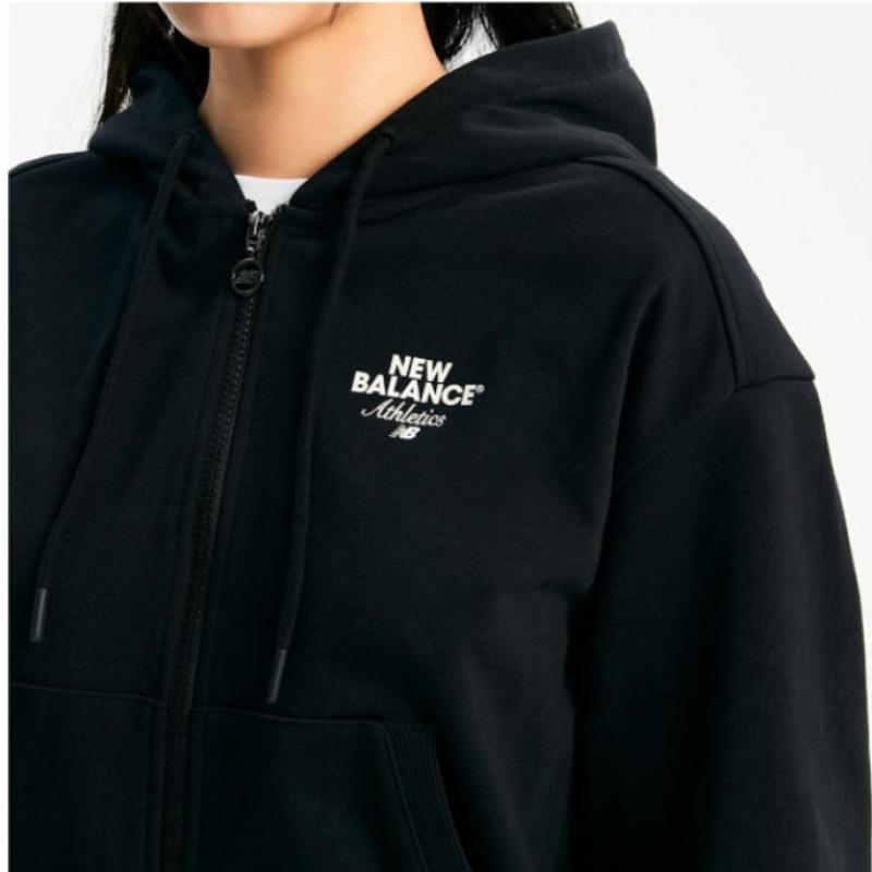 New Balance Half Club W New Essential Hoodie Zip Up nbmde1W232 19 Mikina