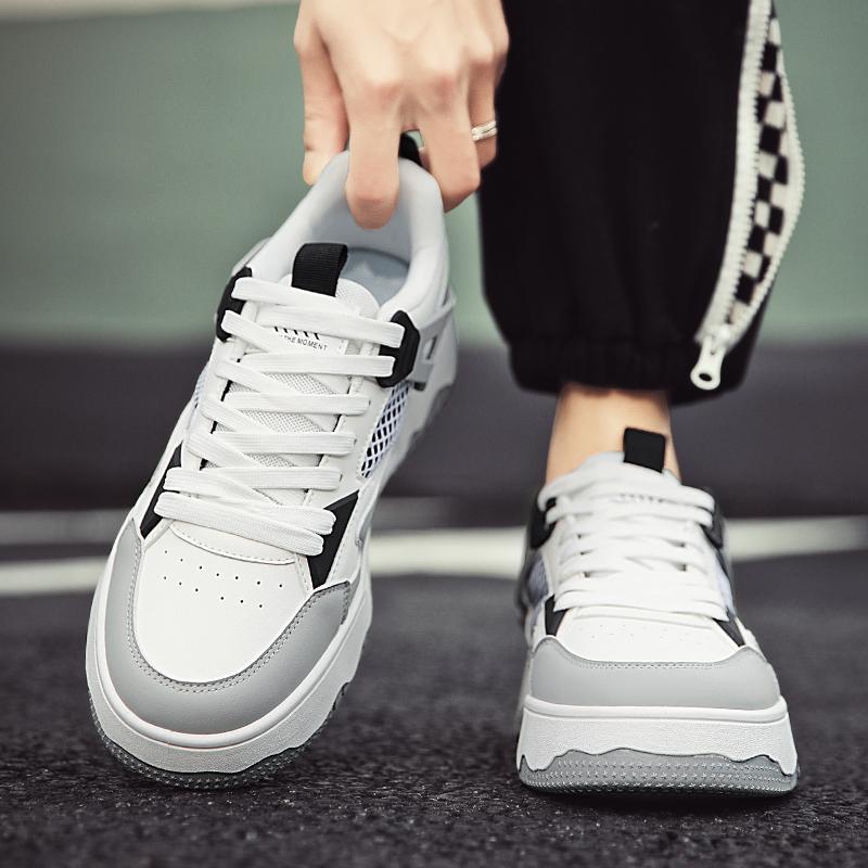 Die neuesten Herren-Leder-Freizeit-Sportschuhe sind leicht, vielseitig, abriebfest und hochwertige Outdoor-Board-Schuhe.