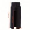 1PC Oxygen Sensor Socket Wrench Black Small Opening 21mm European Oxygen Sensor Socket Wrench Automotive Tool Oxygen Sensor