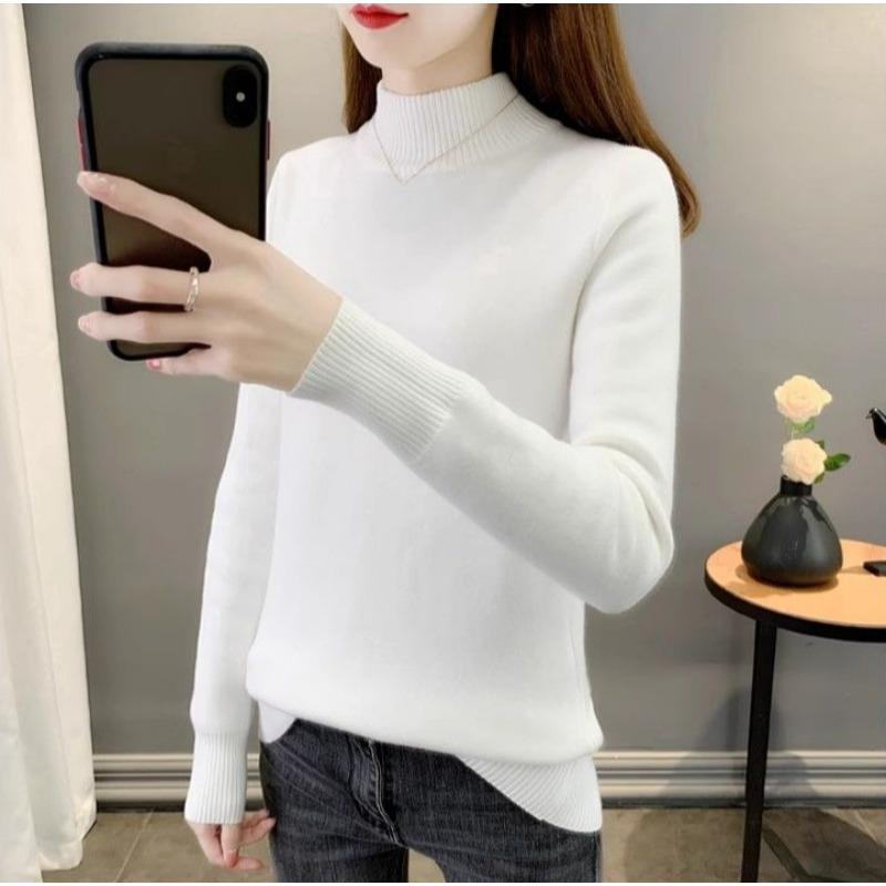 Женские осенне-зимние новые толстые теплые кашемировые пуловеры женские свитера — фото 12