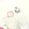 Korean Cartoon Animal Transparent PVC Stickers for Diaries and Baby Growth Journals