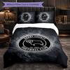 Derby County Themed Bedding 3Pcs Duvet Cover Set Decorative Bed Linen For Teen Room Home Decoration