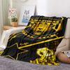 1Pc Amazonas FC Logo Print Flannel Blanket High Quality Warm Comfortable Cover for All Seasons Perfect for Gifts Home Decor