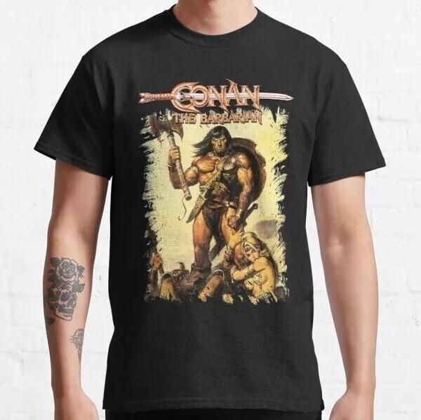 

Conan the Barbarian TShirt Cotton Men#039;s Tee All Size S To 4XL Unisex T-Shirt S