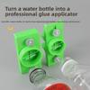 2pcs Green ABS Woodworking Edge Banding Glue Applicator For 10-50mm Bottle Furniture Sealing Tool DIY Craft Accessories
