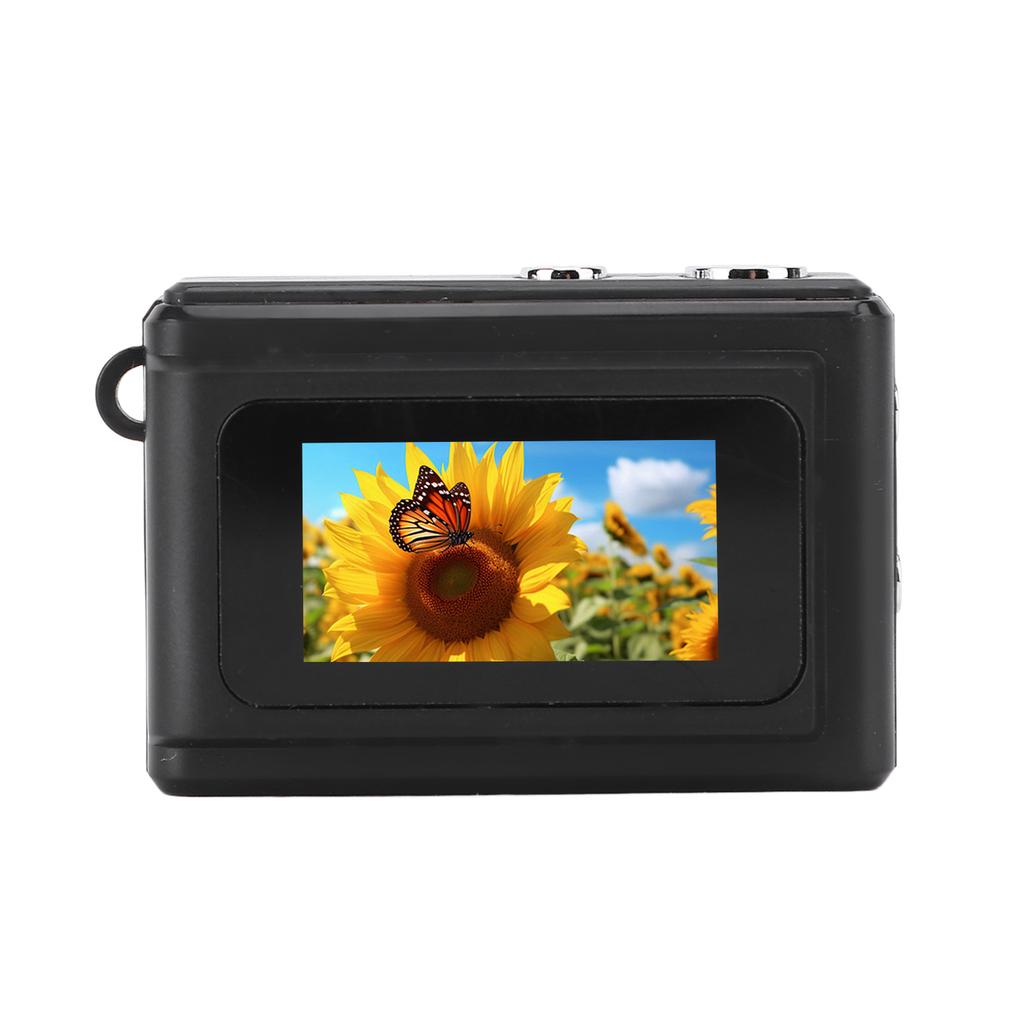 Digital Camera 1080P 12MP HD Portable Camera with 0.96 Inch Display Screen for Cycling Mountaineering Pet Record