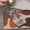 Phone Case for Apple iPhone 17 Air 11 Pro Max XS XR 13 16 15 Plus 16e 12 14 Soft Cover Capa Fashion Rust