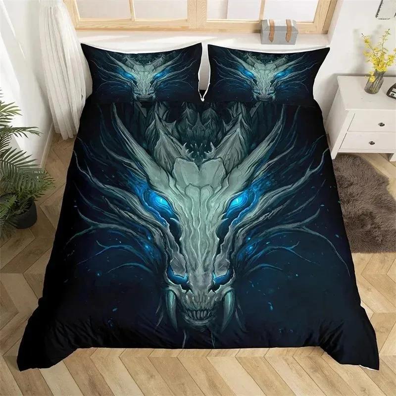 Comforter Scientisfictional Dragon Bedding Set Boys Girls Twin Queen Size Bed Kids Adult Fashionhome Textile