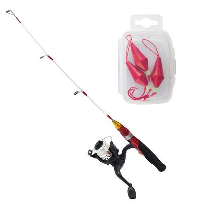Orudo Fishing Tackle Fishing Complete Tetoldo X Spinning Reel Brakuri Qb300187b01n0 "Probing Set" & & (Silver)