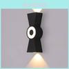 Modern Outdoor Led Wall Light Garden Pathway Illumination For Patio And Terrace