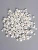 Half-Faced Round ABS Plastic Beads Flat-Backed Cabochons Beige Model BM Opp Bag Nail Art Phone Cases DIY Ladies Jewelry Making
