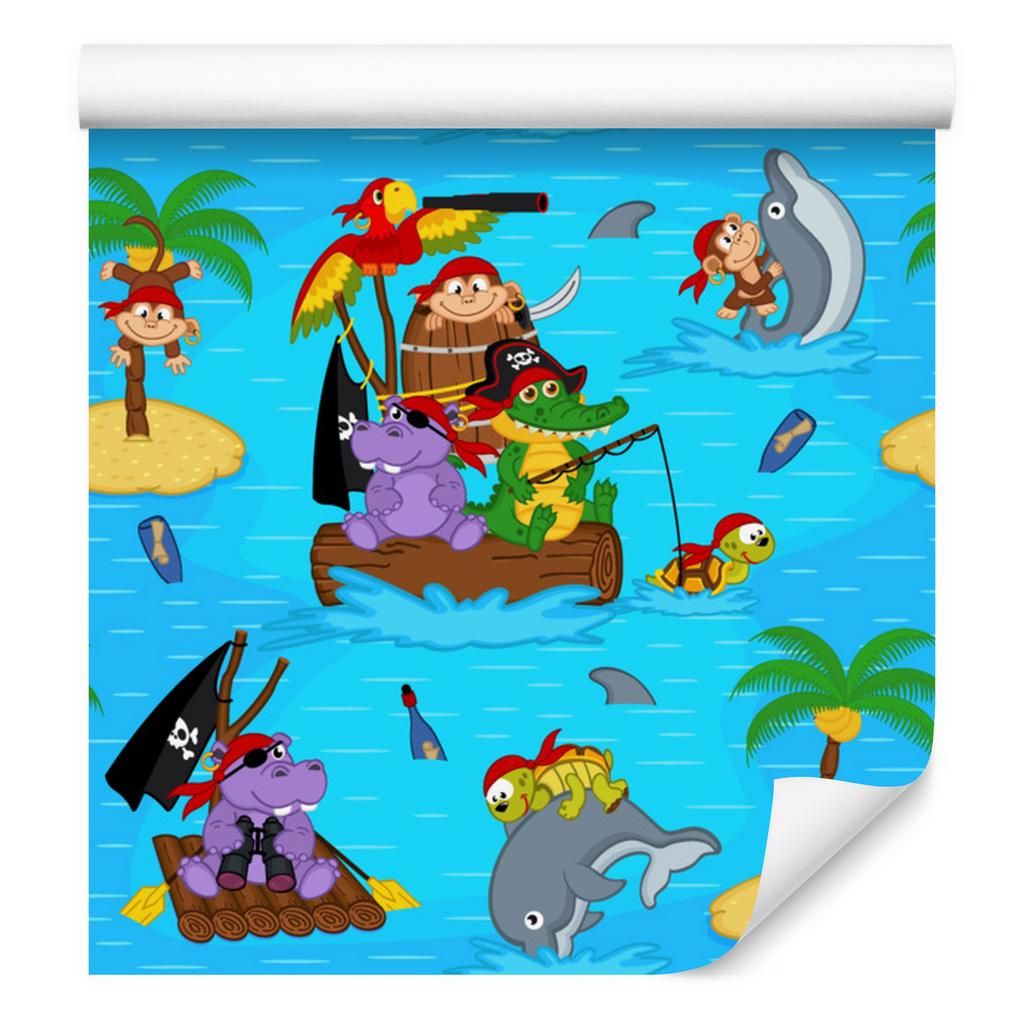 Pirates wallpaper for living room and bedroom 50x1000