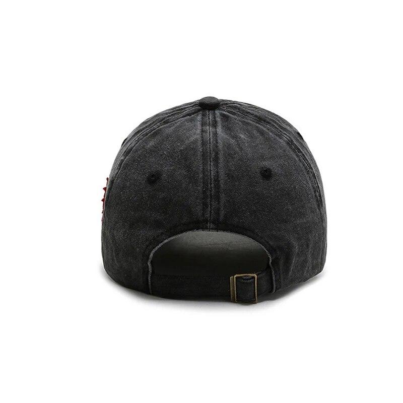 Distressed Cotton Washed Baseball Cap Korean Outdoor Sunscreen Hat Casual And Versatile Street Spring And Autumn Sunhat