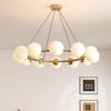 Nordic Minimalist Pendant Light - Postmodern Bubble Ball Design for Living Room, Bedroom, Dining Room, or Art Spaces