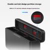TELESIN S0-BCG-02-TDJ DJI Fast Charging Box For Osmo Action 5 Pro/Action 4/Action 3 , Battery Charging Case with TF Card Storage
