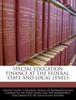 Kniha Special Education Finance At the Federal, State and Local Levels