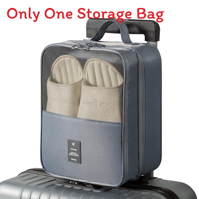 Shoe Storage Bag For Travel And Trips With Dustproof Protection Made Of Twill Fabric
