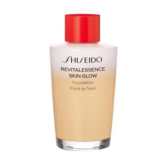 SHISEIDO Makeup Essence Skin Glow Foundation (Refill) 220 Linen 30mL SPF30 PA+++ Beauty Serum Liquid Fragrance-Free Radiance Firmness Color Variation