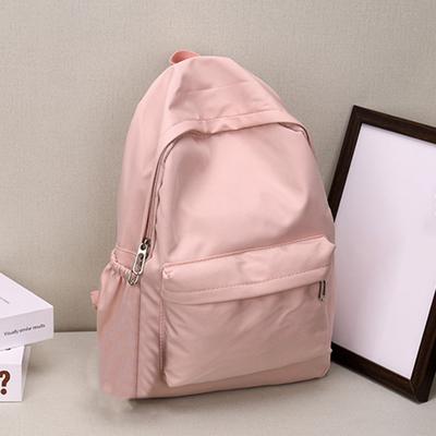 Nylon Rugzak Effen Kleur Grote Capaciteit Schattig Laptop Tablets Schoudertas Tieners Schooltas Kamperen Vrouwelijke Cadeaus