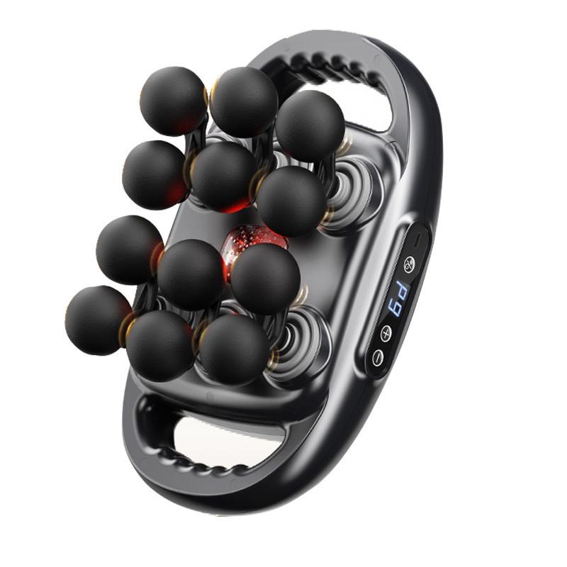 22-head Professional Muscle Relaxation Massager Multifunctional Deep Tissue Massage Device Portable Fascia Gun