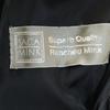SAGA MINK Bell Vision Fur coat 9 Dark brown Women Used