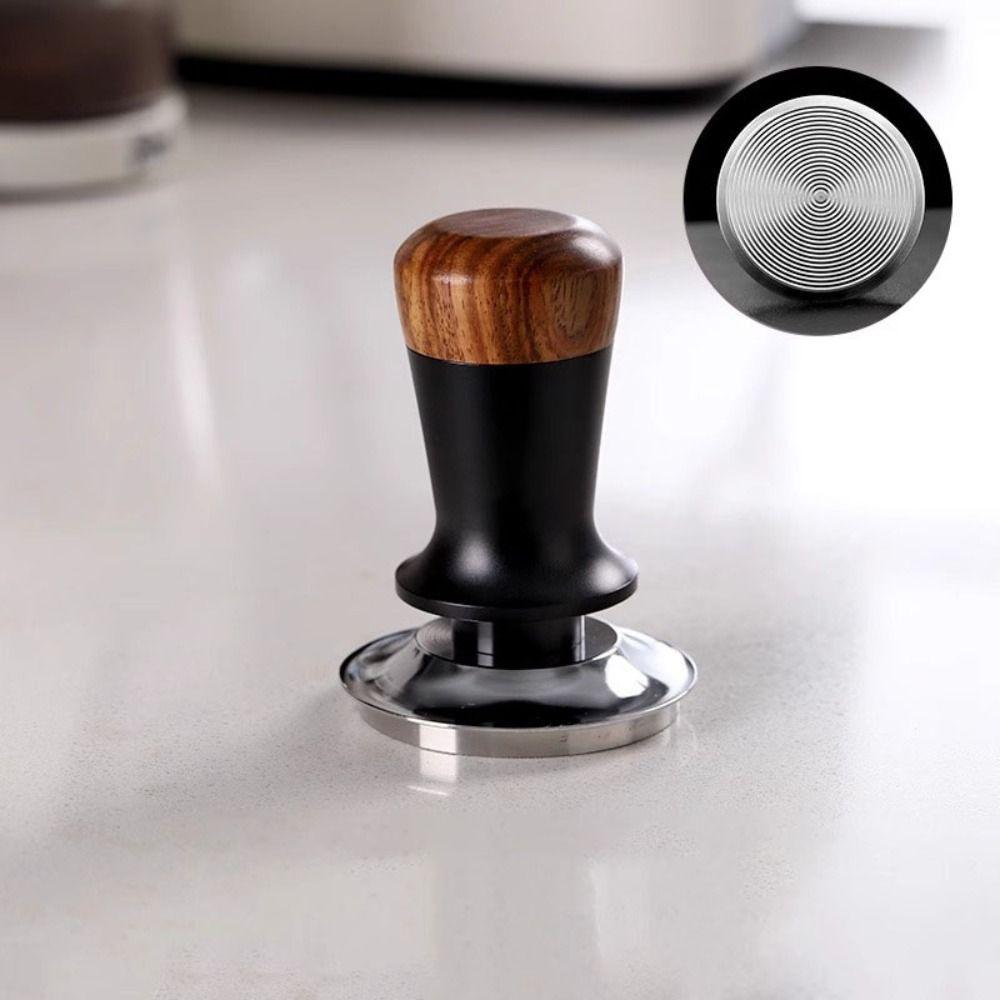 Flat/threaded Bottom Coffee Leveler 51/53/58MM Coffee Powder Press Coffee Tamper  Barista