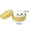 Toys Colorful Dumpling Squishes Stress Balls Fidget Sensory Simulation Food Squishies Bun with Steamer Squeeze Dough Ball Gifts