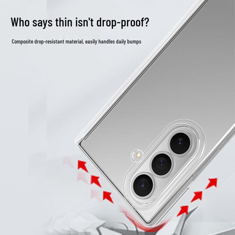 Purecolor Transparent Case for Samsung Galaxy Z Fold7
