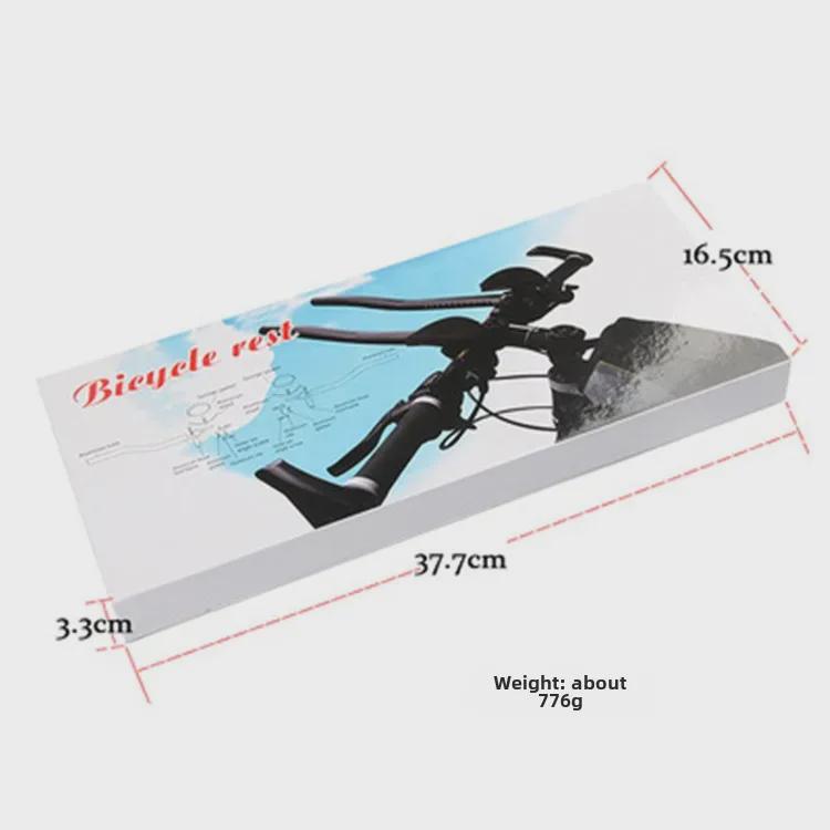 Road Bike TT Rest Handlebar with Aerodynamic Wind Breaking Tape & Belt for Long-Distance