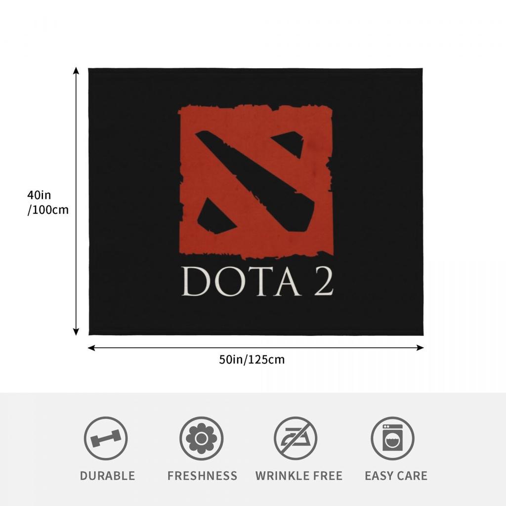 Manta de Tiro Dota 2 Manta Cálida para Siestas para Oficina Sofá Cama