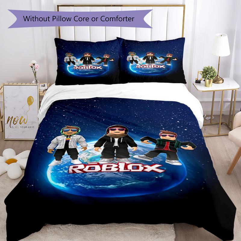 Roblox Bed Linen Set Suitable For Living Room Machine Washable Perfect Gift For Friends Family