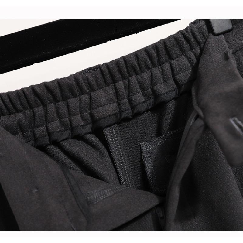 DIMANAF Winter Autumn 2025 Plus Size Women Long Pants Thick Loose Casual Vintage Lady Elastic Waist