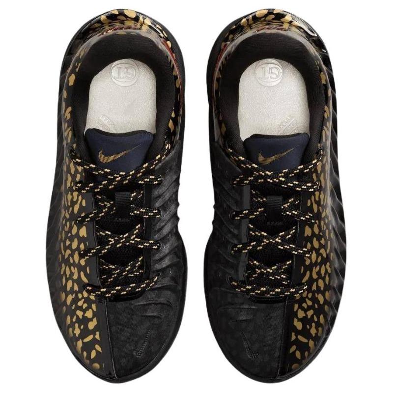 Nike G.T. Cut 4 "Victor Wembanyama" EP Unisex Basketball Shoes Black Metallic Gold Domestic Version IU1961-001