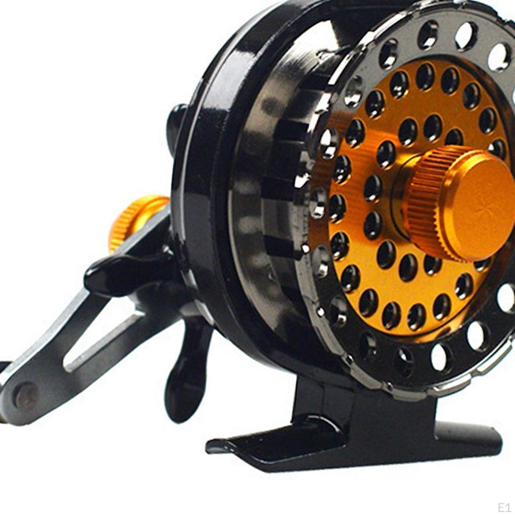 Fiskerulle Metalltrådskupa Bärbart Tillbehör Urholkad med Handtag Sötvatten