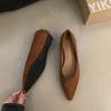 Elegante Wedge Dames Lage Hakken 2026 Nieuwe Puntige Neus Kantoorschoenen Vrouwelijke Metalen Gesp Lage Pumps Mode Feestjurk Schoenen