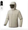 2026 Autumn/Winter Unisex Softshell Jacket: Outdoor Windproof, Water-Repellent, Warm Hooded Cardigan