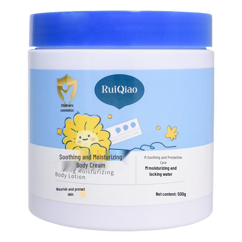 Rui Qiao Moisturizing Hand & Body Cream - Soothing Horse Oil Formula for Anti-Dryness and Peeling. Ideal Small Gift.