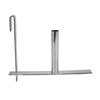 Anti Visual Strip Roll Auxiliary Hook Iron PVC Privacy Strip Installation Hook for Home Villa