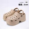 Summer Women's Clogs Fashion Non Slip Beach Wedges Slippers 2026 New Women EVA Sandals Outdoor Walking Footwear Zapatos De Mujer