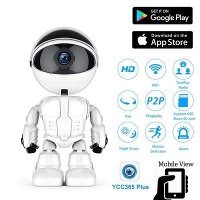 Robot s malou wifi 1080P sledovací kamerou s infračerveným viděním