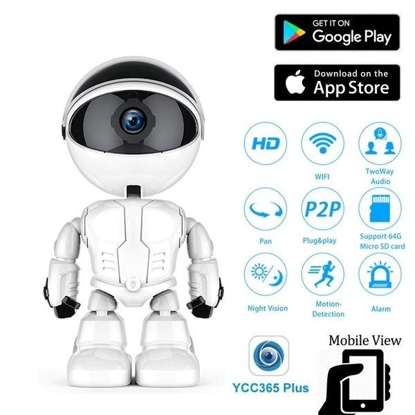 Robot s malou wifi 1080P sledovací kamerou s infračerveným viděním