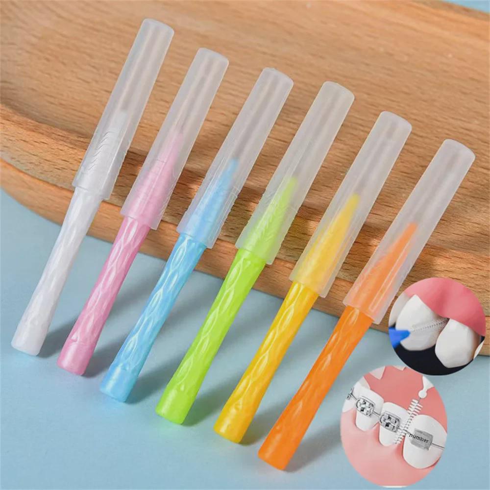 

Ортодонтические межзубные ершики Тип I (10-Pack) для чистки брекетов