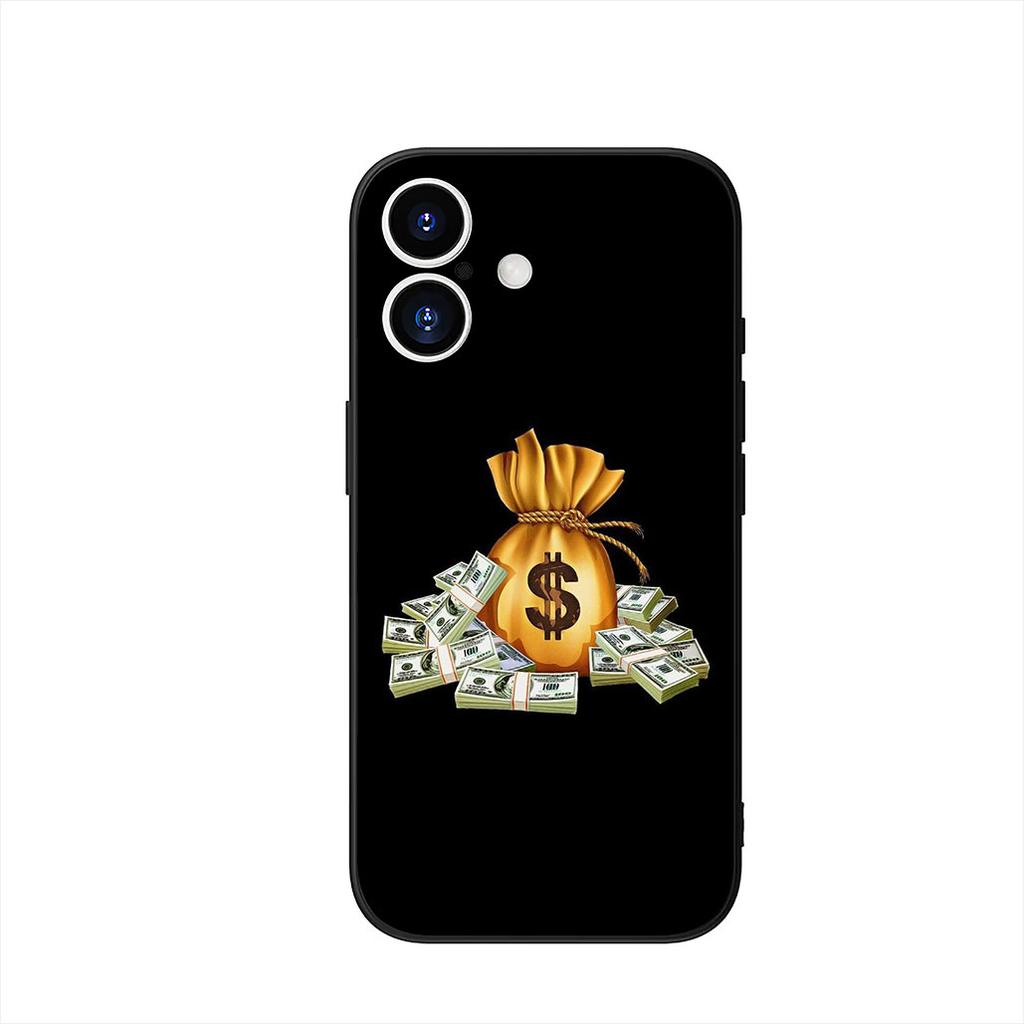 for Motorola Moto G04 G13 G14 g45 G23 G20 G32 G34 G35 G64 G82 G84 G53 G60 G72 E14 E15 E13 E22 Case Wallpaper Money 100 D-Dollars