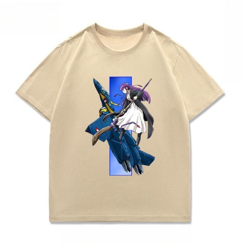 The ruined Fleurin anime shortsleeved Tshirt a 2D fighter cartoonstyle cotton top for both menwomen trendy and versatile