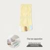 Women's Five-Toe Summer Socks - Candy Color, Sweat-Absorbing, Anti-Odor, Thin Split-Toe Design for Spring and Autumn.