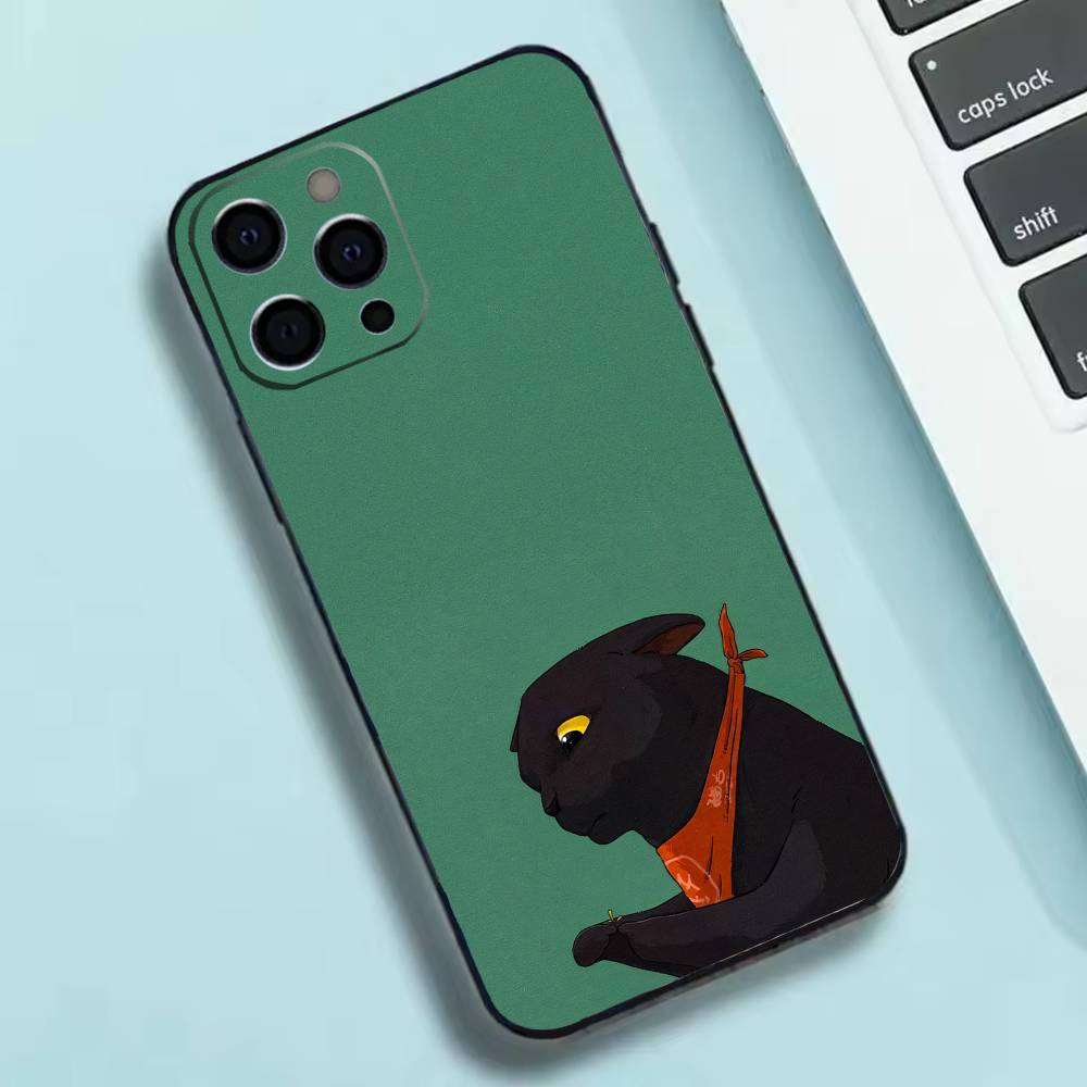 Cute Cat Couple Patterns Phone Case Silicone Soft For IPhone 17 16 15 14 13 12 11 X XR Plus Pro Max Plus