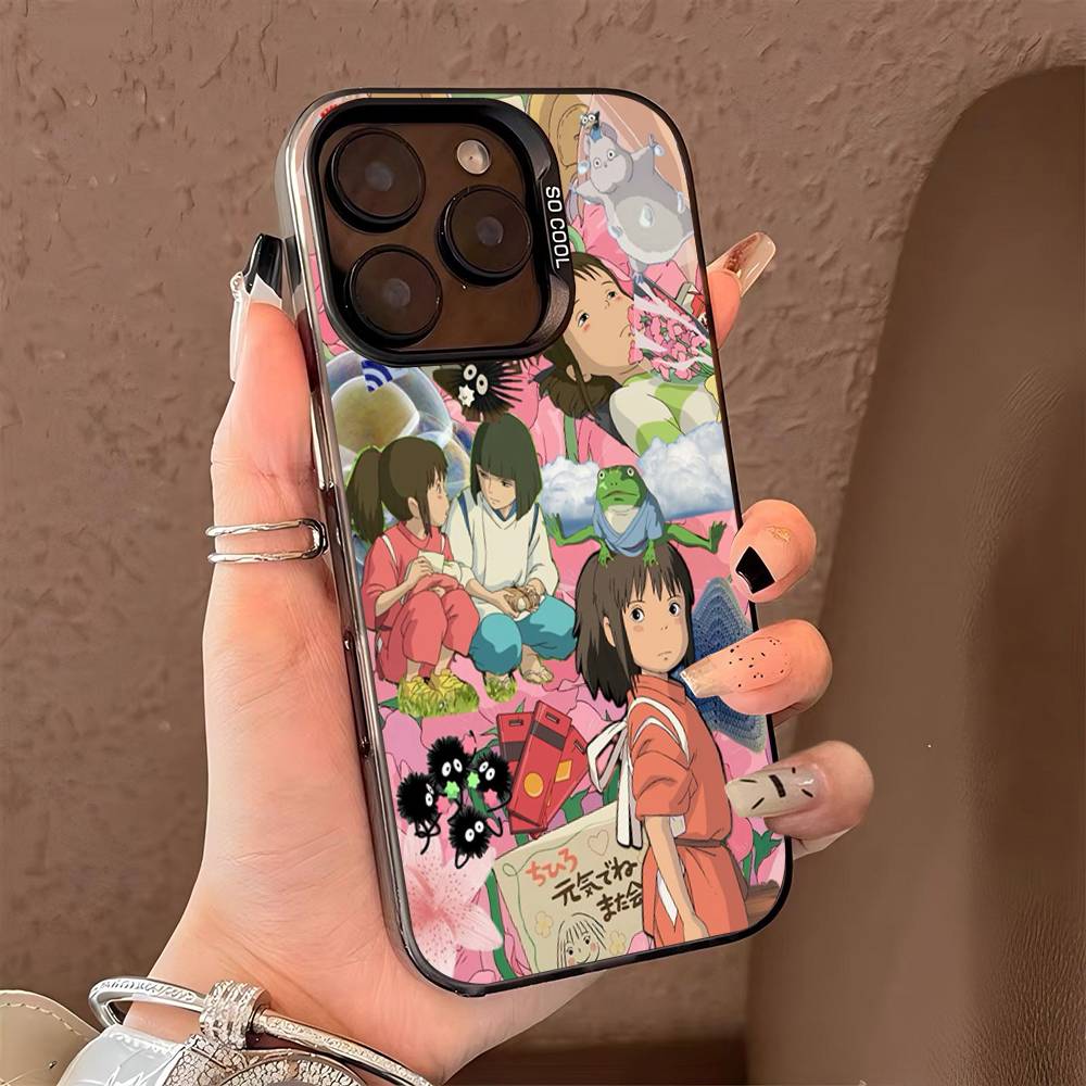 S-SpiritedS CARTOON A-AwayS Phone Case For IPhone 16 15 14 13 12 11 Pro Max 17 Plus Colorful Cover