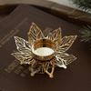 Flower Shape Candle Tray Iron Candleholder New Candle Holders
